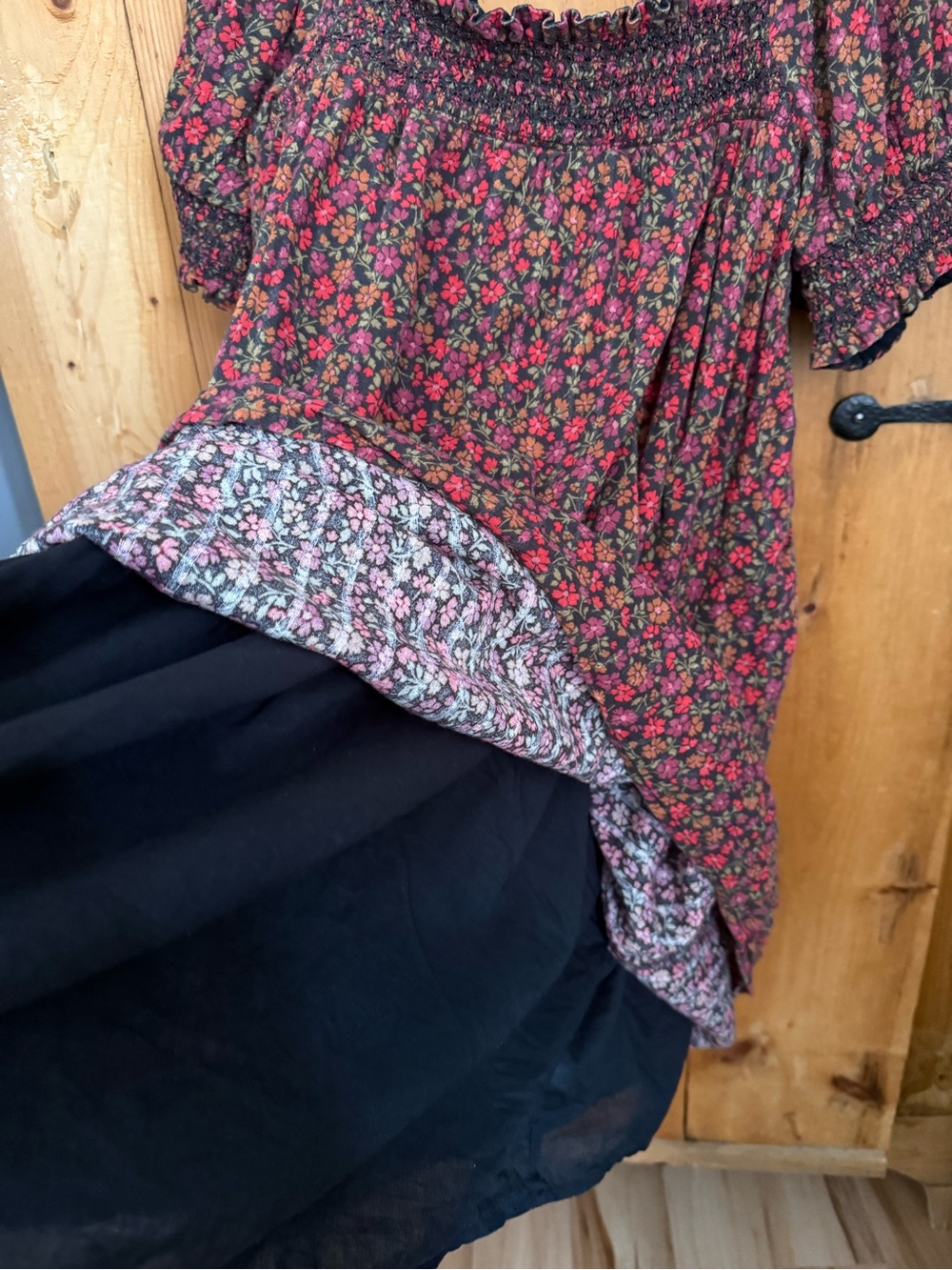 AMERICAN EAGLE | smocked mini dress - Picture 10 of 11